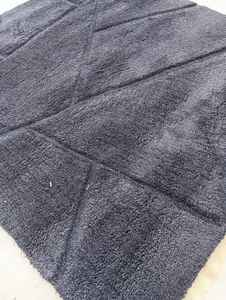 9x12 bleu marine Oushak tapis surdimensionné grand tapis turc motif abstrait beige abstrait ottoman turc 9x12 9x12 tapis - Product Image 4