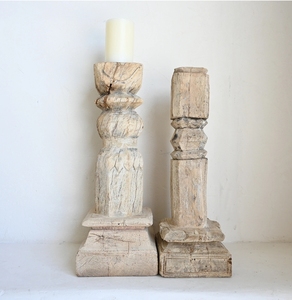 Bougeoir en bois blanc de luxe de meilleure qualité en métal argenté inspiré de Pâques décor de salon de maison mariage de noël autre - Product Image 3