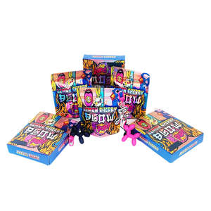 New Arrival Resealable Smell Proof 3.5g Die <b>Cut</b> Holographic 3.5 Mylar Bags with Box and Toy in Stock - Product Image 3