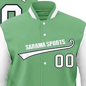 Chaqueta Universitaria de Béisbol para Hombre, Estilo Bomber, con Logotipo Bordado en Chenilla 3D de Alta Calidad, Personalizada, Estilo Urbano, para Invierno - Product Image 2