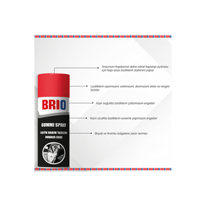 Tire Care Refreshing <b>Spray</b> 500ml for Car Maintenance - Product Image 1