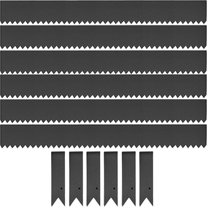 Bordure de jardin flexible en acier corten pour parterres de fleurs, aménagement paysager avec finition thermolaquée, extérieur OEM ODM - Product Image 6