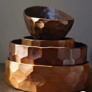 Bol de service en bois d'acacia mangue - Product Image 2