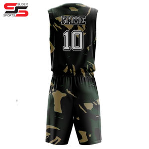 Uniforme de Baloncesto Unisex Slider Sports, 100% Poliéster, Bordado 3D, Impresión por Transferencia de Calor, Transpirable, Absorbe la Humedad - Product Image 2