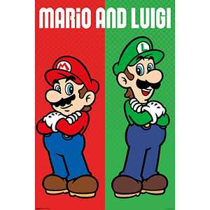Póster moderno de Super Mario y Luigi para decoración de pared - Product Image 5