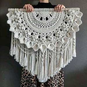 Atrapasueños de Macramé Moderno de Última Tendencia, Decoración de Pared, Piezas Artísticas para Salas de Estar - Product Image 1