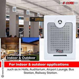 5Core Outdoor Speakers <b>Stereo</b> In Wall 500W Peak Passive Home Audio <b>System</b> - Product Image 4