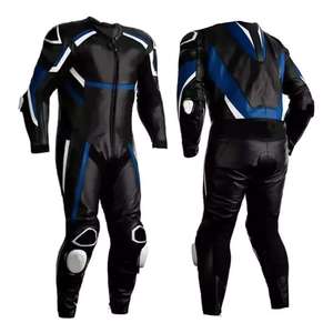 ชุดมอเตอร์ไซค์หนังแบบเต็มตัวสำหรับทุกเพศ รุ่นใหม่ กันน้ำ กันลม ไซส์ใหญ่ พร้อมแผ่นเกราะเสริมความปลอดภัย ใช้ได้ทุกฤดู - Product Image 2