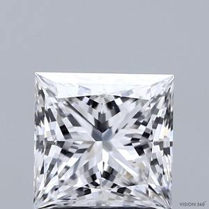 เพชรเจ้าหญิง 2.06 กะรัต F VVS2 เพชรเพาะเลี้ยงในห้องปฏิบัติการ สำหรับทำเครื่องประดับ เพชร CVD - Product Image 1