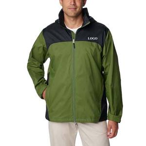 Coupe-vent d'hiver à manches longues de style High Street pour hommes, vestes de pluie imperméables en polyester et nylon enduit, nouveauté - Product Image 1