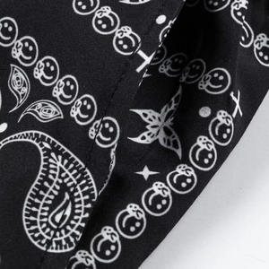 2025 New Cool Casual Streetwear Mid Canvas All Heat-Transfer Printed Customized Colors <b>Mens</b> <b>Shorts</b> Pocket Polyester Waterproof - Product Image 3