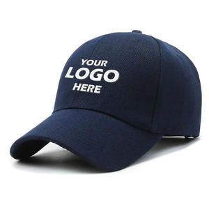 Gorra de béisbol sin estructura de seis paneles sarga de algodón 100% al por mayor blanca y negra con logotipo bordado personalizado para correr deportes de golf - Product Image 6