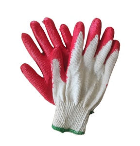 Gants de travail enduits de moitié de latex les plus vendus Gants de sécurité vietnamiens bon marché pour la protection des mains et des bras de jardinage - Product Image 1