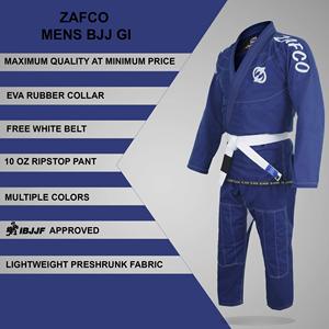 Entrenamiento duradero BJJ Gi Premium Brazilian Jiu Jitsu Kimono Uniforme de artes marciales Logotipo personalizado Grappling Suit OEM - Product Image 3