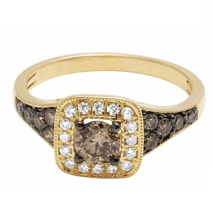 Excellent Quality Diamond Twist <b>Ring</b> in 18K Gold <b>for</b> Romantic Themes <b>Couples</b> Gifts or Matching set Available at Affordable Price - Product Image 1