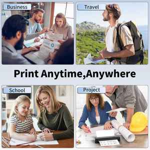 Impresora Portátil sin Tinta Compatible con IOS/Android para Laptop, Incluye Papel de Impresión, 30 Hojas de Papel, Garantía de 1 Año - Product Image 5