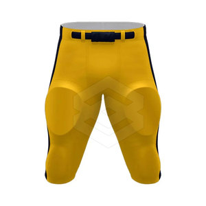 Nueva llegada Ropa deportiva Nombre personalizado Impreso 100% Tela de poliéster Mejor precio Pantalón de fútbol americano - Product Image 3