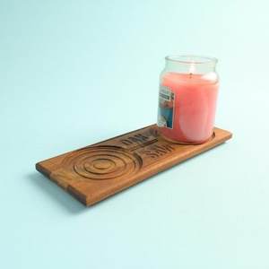 Bougeoirs en bois personnalisés en gros différentes tailles et couleurs pour la décoration de la maison et de l'hôtel pour Noël - Product Image 3