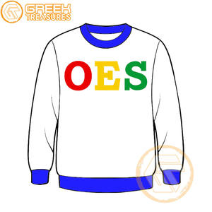 Commande personnalisée de l'étoile de l'Est sweat-shirt brodé en molleton de coton pull de haute qualité vêtements grecs OES sweat-shirts - Product Image 6