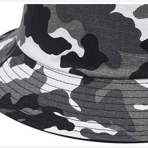 New Arrival 100% Cotton Bucket <b>Hat</b> Custom Embroidery Plain Wide Brim Fisherman <b>Hat</b> 15 Colors Including <b>Black</b> <b>White</b> for Daily - Product Image 3