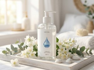 AquaSilk Gel Personnel Hydratant Équilibré au PH à Base d'Eau Écologique en Flacon Pulvérisateur à Base de Plantes Naturelles Résistant à l'Eau D-Panthenol Naturel - Product Image 3