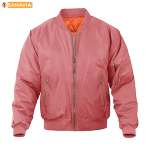 Patchwork hommes toile Bomber veste personnalisé broderie conception avant imperméable mode universitaire Style hiver chaud décontracté - Product Image 2