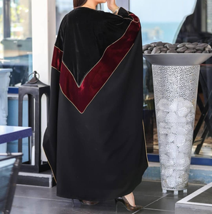 Abaya de Lujo para Mujer, Diseño 2026, Abaya Larga Modest Premium con Elegante Trabajo de Cuentas y Bordado con Hilos Finos - Product Image 6