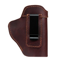 Vente en gros Étui de pistolet de haute qualité sur mesure avec boucle de ceinture en cuir véritable tactique
