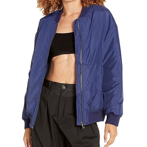 Chaqueta Bomber acolchada con cremallera para mujer Diseño superior Buena calidad Chaqueta Bomber de mejor diseño para mujer - Product Image 5