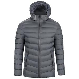 Chaqueta acolchada de invierno de la mejor calidad para hombre, hecha a medida con cuello levantado y cierre de cremallera, chaqueta acolchada cómoda transpirable excelente - Product Image 1