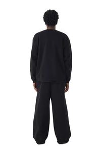 Servicio OEM personalizado de gran tamaño de algodón pesado de los hombres personalizados básicos nuevos pantalones de Jogger negro Premium oferta al por mayor tendencia 2024 calidad - Product Image 4