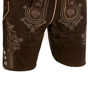 Diseña tu propio Lederhosen bávaro premium-Sólido Casual Cintura media Transpirable A prueba de viento Colores personalizables y logotipo - Product Image 3