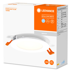 Recess Slim 22W 2000Lm 3000K Recess Recessed Round LED <b>Downlight</b> (Ledvance 4058075573093) - Product Image 6