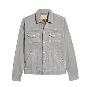 2025 couleur personnalisée tenue décontracté hommes jean veste Streetwear nouvelle mode confortable hommes veste d'hiver - Product Image 5