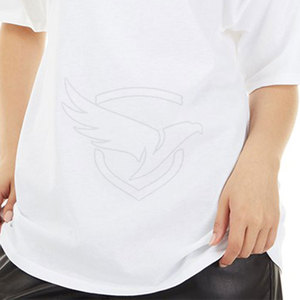 T-shirt surdimensionné du fabricant pakistanais T-shirt surdimensionné léger à quantité minimale de commande bas T-shirt surdimensionné de couleur personnalisée - Product Image 6