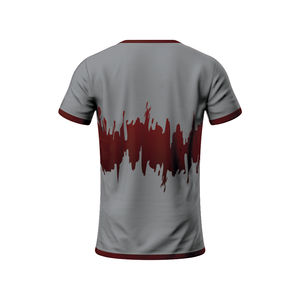 เสื้อยืดพิมพ์ซับลิเมชันทั้งตัวพิมพ์ลายเสื้อยืดโพลีเอสเตอร์พิมพ์ลายแบบกำหนดเองไม่เหมือนใคร - Product Image 3