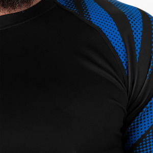 Unisex manga larga Rash Guard compresión diseño personalizado transpirable sublimación impreso venta al por mayor diseño personalizado Rash - Product Image 4