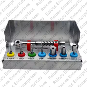 Dental Implant Removal Kit Bone Expander Set with <b>Ratchet</b> Wrench Broken Fixture Removal & Lift Osteotomes for Implant Surgery - Product Image 4