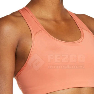 Sujetador de Yoga elástico suave de LICRA para mujer, Top de entrenamiento de gimnasio transpirable con diseño único, superventas, sujetador de Fitness con logotipo frontal - Product Image 4