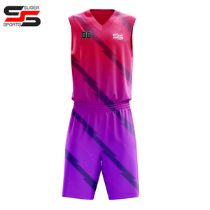 Manufacture Wholesale Factory <b>Stitched</b> Basketball Uniform High Quality Basketball Uniforms - Product Image 4