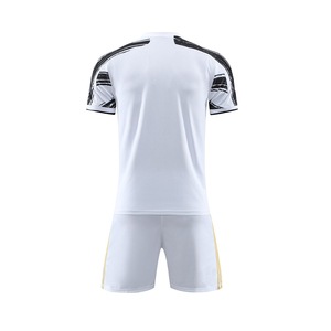 Maillots de football blancs sublimés personnalisés et ensemble de survêtement d'entraînement kit de football uniformes porter - Product Image 2