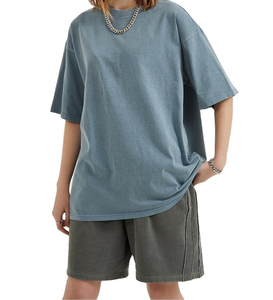 เสื้อยืดคอกลมแขนสั้นทรงหลวมสำหรับผู้หญิงเสื้อยืดโอเวอร์ไซส์ลำลอง - Product Image 1