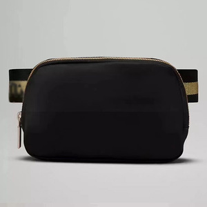 Riñonera impermeable para mujer, riñonera de nailon Lulu, riñonera para el pecho, riñonera para mujer, hombre, correr, Limón - Product Image 5