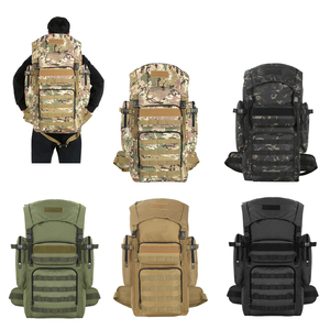 Sac à dos tactique d'escalade grande capacité randonnée en plein air Trekking Camping sac de cyclisme Molle voyage entraînement sportif personnalisé OEM - Product Image 6