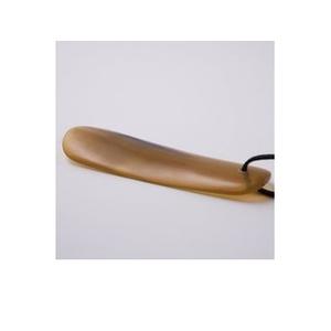 Corne de buffle naturelle fabriquée à la main Mini accessoire de chausse-pied classique écologique presque artisanat pour hommes femmes Logo personnalisé - Product Image 1