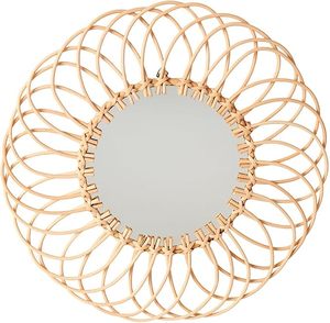 Collection Round Natural <b>Rattan</b> <b>Mirror</b> - Round - Product Image 3