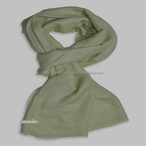 Bufanda 100% Cachemira, Tamaño 70*200, Colores Naturales, Manta de Moda Suave para Invierno, Chal Hijab para Mujer, Tejido Liso - Product Image 3