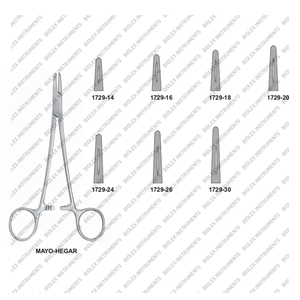 Pinzas Quirúrgicas de Acero Inoxidable de Alta Calidad de 14 cm, Juego de Instrumentos Manuales, Portaagujas para Instrumentos Médicos - Product Image 2