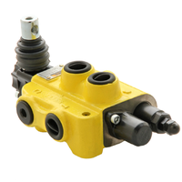 Vanne de commande directionnelle hydraulique GMS de qualité supérieure, débit de 55 L/MIN, garantie 1 an, monobloc 1 à 7 bobines, 315 BAR