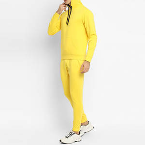 Conjunto de chándal con capucha y Jogger de tela de poliéster y algodón de diseño exclusivo para hombre OEM ODM color personalizado SUMINISTRO DE MOQ bajo al por mayor - Product Image 6